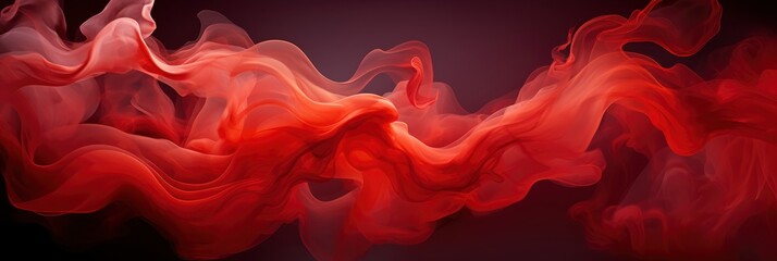 Swirling Movement Red Smoke Group Abstract, Banner Image For Website, Background abstract , Desktop Wallpaper