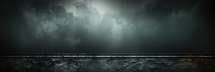 Dark Gray Backgroundl L Banner With Blank Space, Banner Image For Website, Background abstract , Desktop Wallpaper