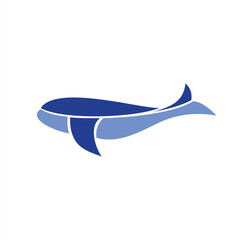 whale themed logo