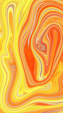 Liquify the pattern with red, yellow, and orange graphics color. Psychedelic texture. Phone wallpaper.
