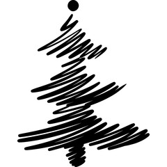 Christmas Tree Silhouette