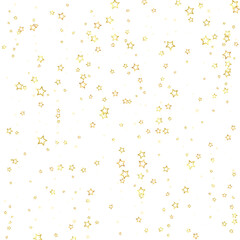 Christmas stars vector overlay. Magic stars luxury sparkling confetti. Christmas spirit. Festive stars vector illustration on white background.