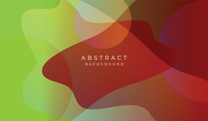 Abstract wave gradient background vector template.