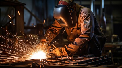 workers and welders who perform arc welding , generative ai