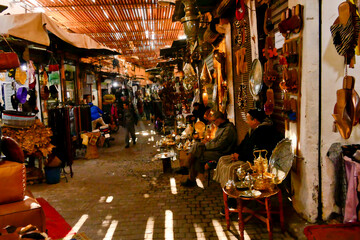 Il Souk di Marrakech, Marocco - obrazy, fototapety, plakaty