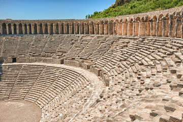Aspendos Roman Theatre, Antalya province, Turkey