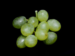 Słodkie zielone winogrono bez pestek 