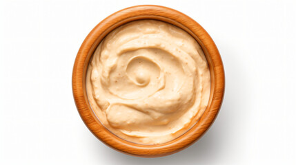 Top view of chipotle mayo dip