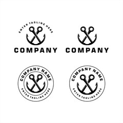 anchor logo design, anchor vector, anchor symbol, anchor ico, marine, adventure, vintage,