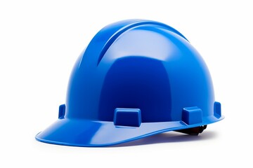 Fototapeta premium Isolated hardhat with clipping path for customization