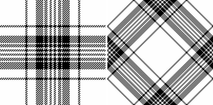 Seamless fabric check of texture plaid textile with a pattern tartan background vector.