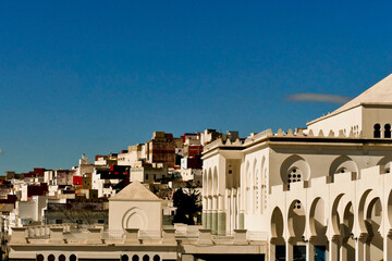 Tétouan, la città imperiale bianca. Marocco - obrazy, fototapety, plakaty