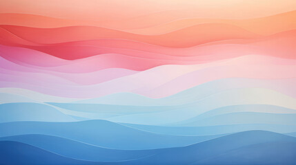Vibrant Dusky Gradient Unleashing Artistic Creativity