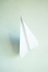 paper plane isolated