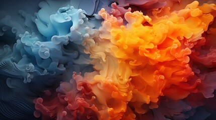 Obraz premium Map Symphony: Artistic Weather Map Overlays Painting a 3D Canvas of Atmospheric Elements