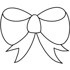 bow tie isolated on white background,hand drawn illustration