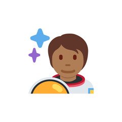 Astronaut: Medium Dark Skin Tone