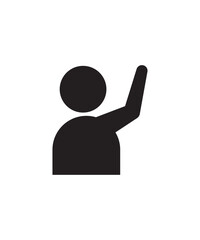 agree icon, vector best flat icon.