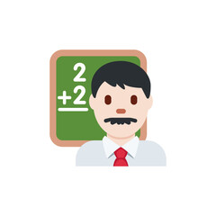 Man Teacher: Light Skin Tone 