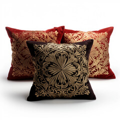 Maroon Cushion, Home Decor, Interior Design, Throw Pillow, Cozy, Comfort, Living Room, Soft Furnishings, Elegant, Stylish, Accent Piece, Cushion Cover, Room Accessories, Velvet, Modern, Decorative