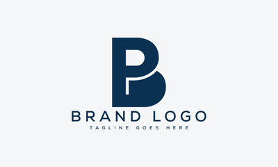 letter PB logo design vector template design for brand.