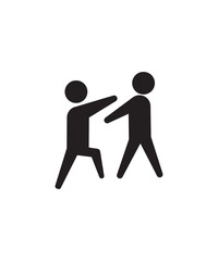 fight icon, vector best flat icon.