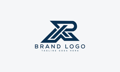 letter RX logo design vector template design for brand.