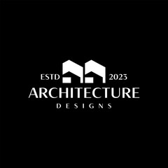 Architecture Roof House Logo Template. Universal creative premium symbol. Vector illustration. Creative Minimal design template. Symbol for Corporate Business Identity