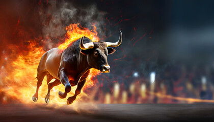 Ardent Ascent: Business Bull in a Flames-Fueled Market