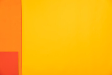 yellow orange background in the room in the photo studio