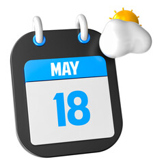 icon calendar 3D day 