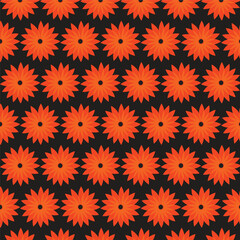 seamless pattern with flowers