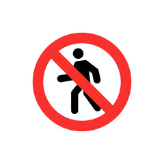 No Pedestrians