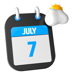 icon calendar 3D day 