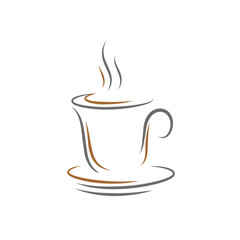 Cup of coffee, cup of tea, hot tea, hot coffee. Cup of hot coffee. Cup of hot tea. Hot coffee in the cup. Hot tea in the cup.	