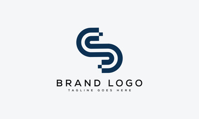 letter SS logo design vector template design for brand.