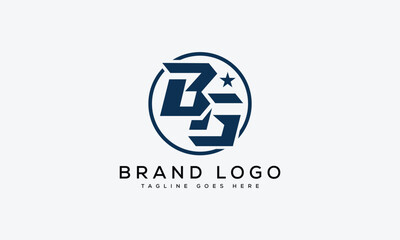 letter BG logo design vector template design for brand. © InVector