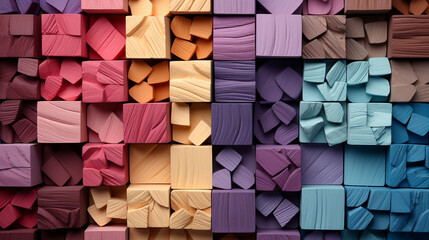 set of colorful texture