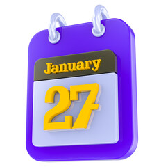icon calendar 3D day 