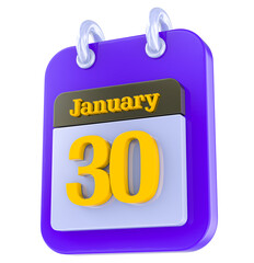 icon calendar 3D day 