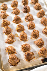 Oven Baked Meatballs