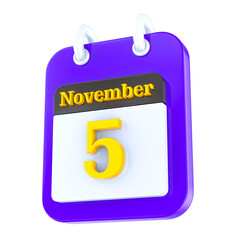 icon calendar 3D day 