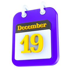 icon calendar 3D day 