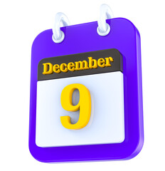icon calendar 3D day 