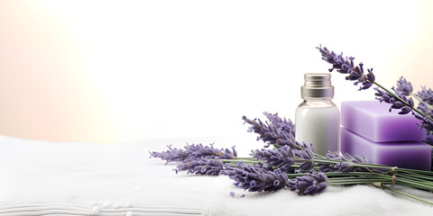 Natural herb cosmetic with lavender flowers,Enrich Your Beauty Routine with Lavender-Infused Natural Herbal Cosmetics for Radiant Skin
