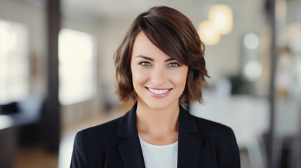 Obraz premium portrait of a business woman