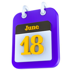 icon calendar 3D day 