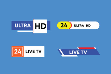 Abstract ultra hd lower third design Pack 