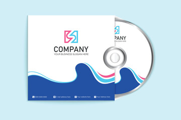 Unique CD cover and label design for Corporate company