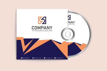 Unique CD cover and label design for Corporate company